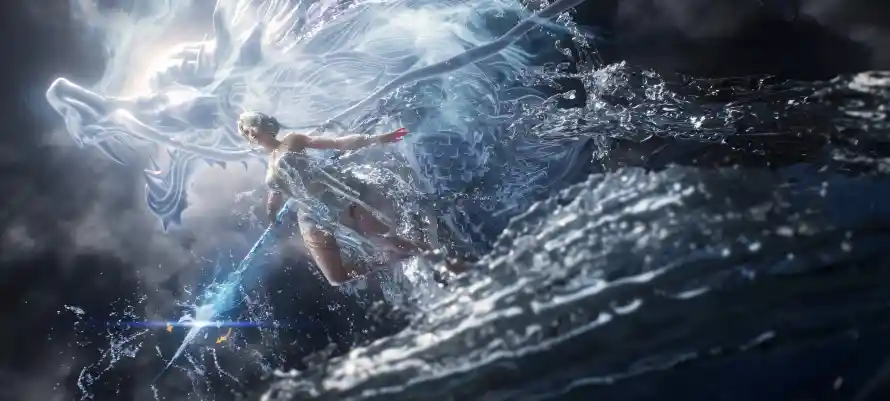 4k冰龙壁纸 - 龙 - 动作 - 古风「哲风壁纸」 4k冰龙壁纸 - 龙 - 动作 - 古风「哲风壁纸」