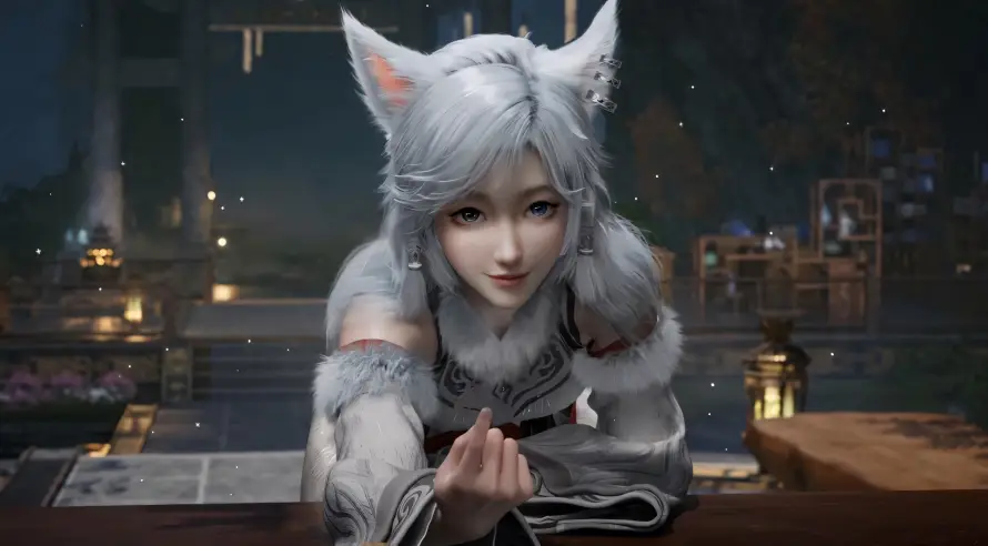 2k夜景壁纸-修仙题材与灯笼-动漫角色免费下载「哲风壁纸」