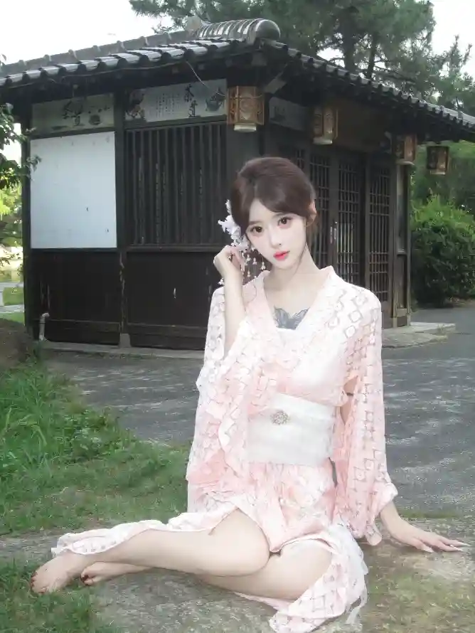 4k优雅壁纸 - 坐姿 - 壁纸 - 户外「哲风壁纸」