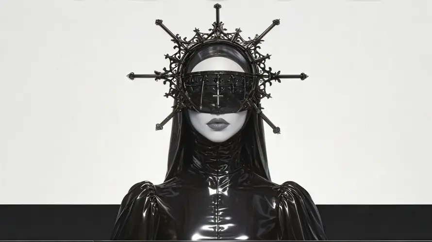 4k头饰壁纸 - 女性 - 眼罩 - 神秘「哲风壁纸」