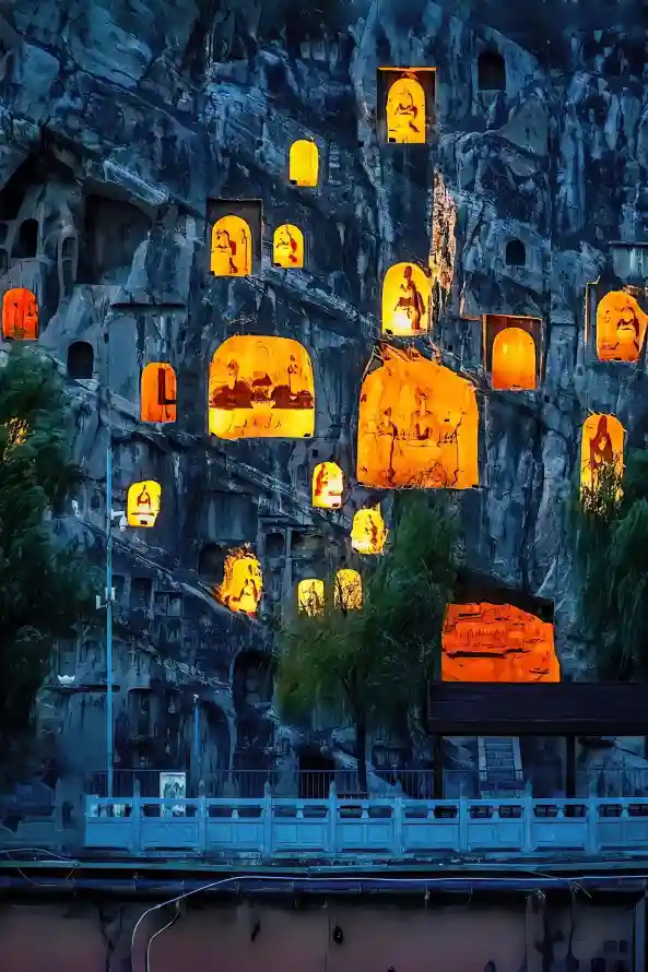 4k夜景壁纸 - 夜色 - 山崖 - 户外「哲风壁纸」