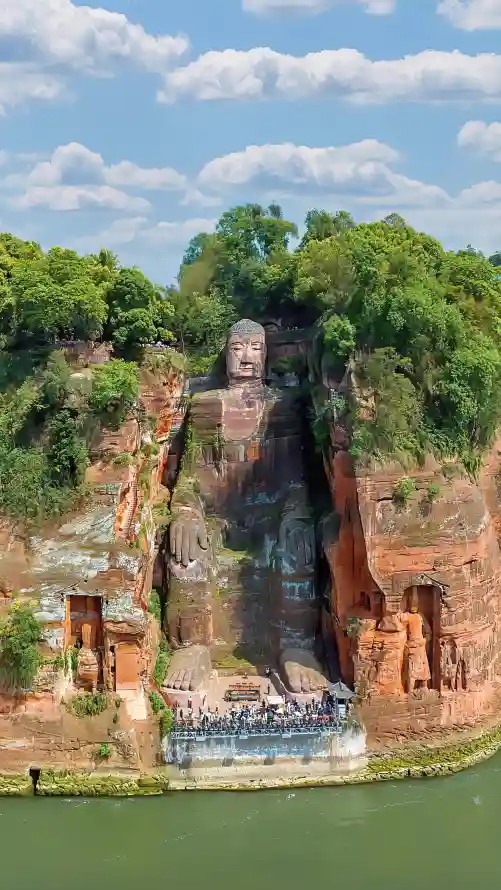 4k佛像壁纸 - 古迹 - 景区 - 河流「哲风壁纸」