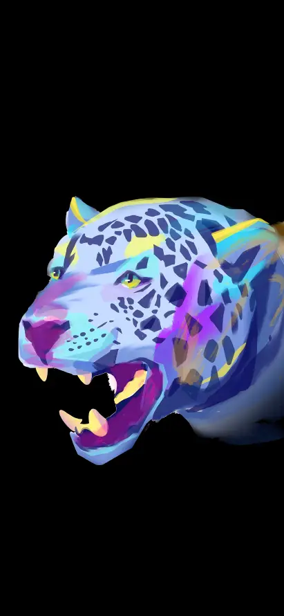 4k动物壁纸 - 抽象 - 炫彩 - 简约「哲风壁纸」