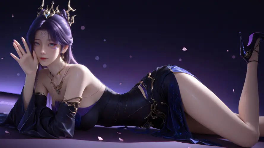 4k优雅壁纸 - 性感 - 皇冠 - 神墓「哲风壁纸」