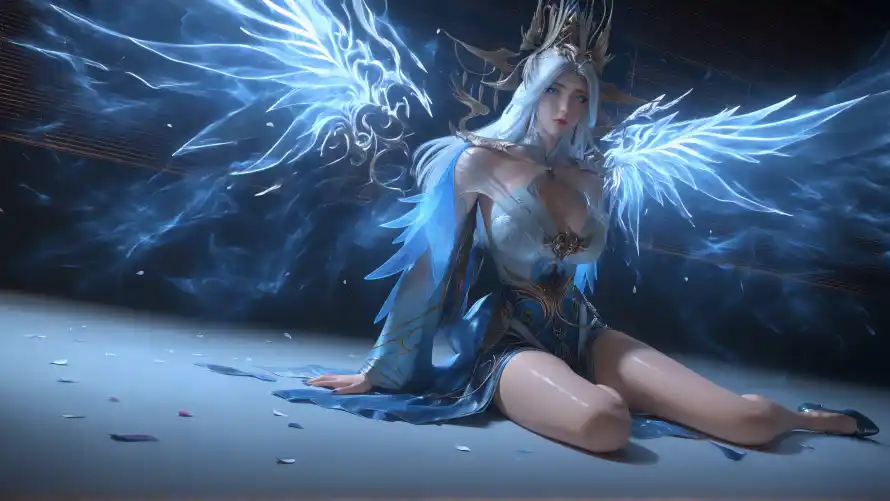 4k坐姿壁纸 - 宁雨蝶 - 光影特效 - 动漫角色「哲风壁纸」 4k坐姿壁纸 - 宁雨蝶 - 光影特效 - 动漫角色「哲风壁纸」