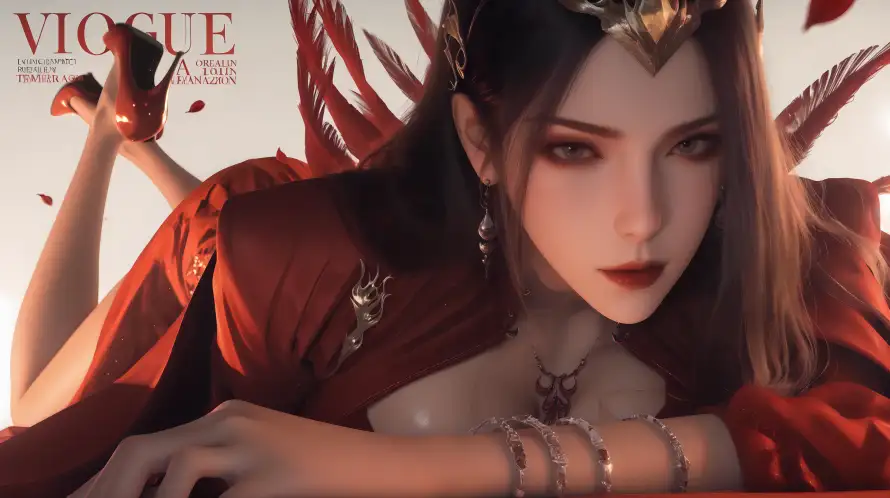 4k古风壁纸 - 头饰 - 玄幻 - 红唇「哲风壁纸」 4k古风壁纸 - 头饰 - 玄幻 - 红唇「哲风壁纸」