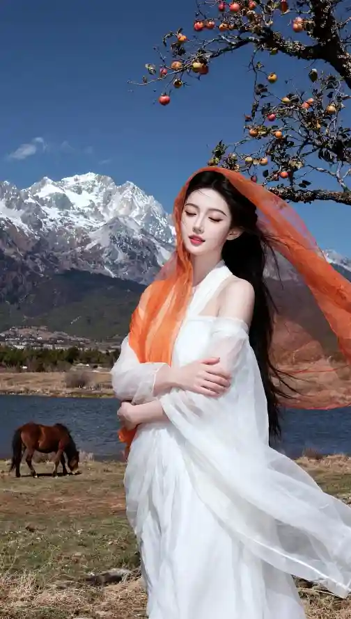 4k古装壁纸 - 古风 - 户外 - 果树「哲风壁纸」