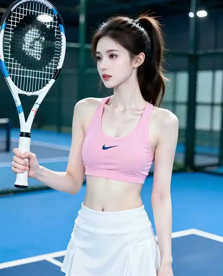 4k健身壁纸 - 性感 - 活力 - 网球「哲风壁纸」