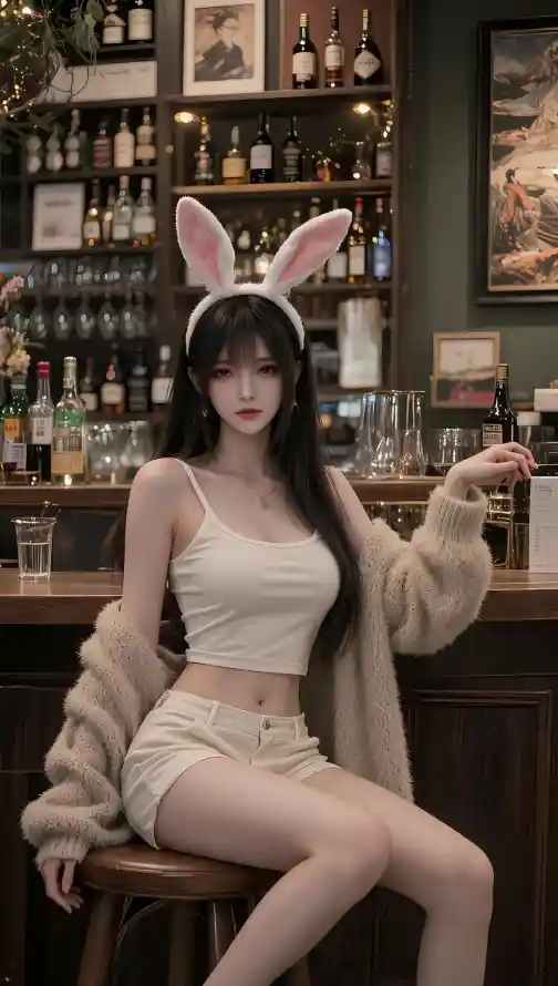 4k休闲壁纸 - 吧台 - 妩媚 - 性感「哲风壁纸」
