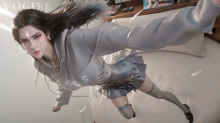 4k短裙壁纸 - 诛仙 - 黑丝 - 陆雪琪「哲风壁纸」