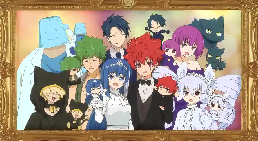 2k相框壁纸-二次元与群像照-动漫群像热门的壁纸「哲风壁纸」