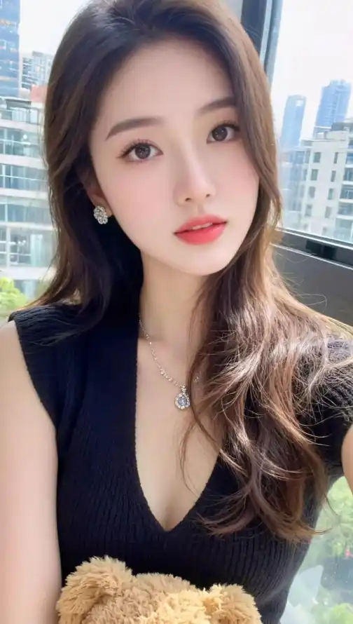 4k卷发壁纸 - 壁纸 - 红唇 - 美女「哲风壁纸」