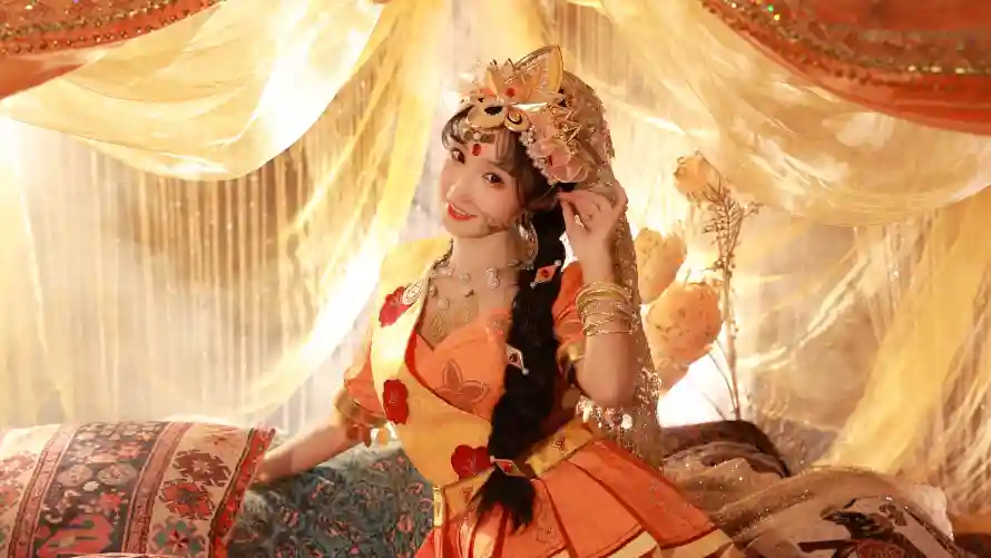 4k可爱壁纸 - 长发 - 古典美 - 民族风「哲风壁纸」 4k可爱壁纸 - 长发 - 古典美 - 民族风「哲风壁纸」