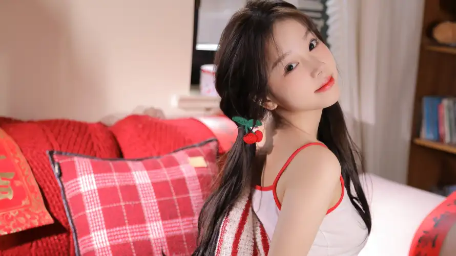 4k卧室壁纸-红色系和可爱-家居少女壁纸分享「哲风壁纸」