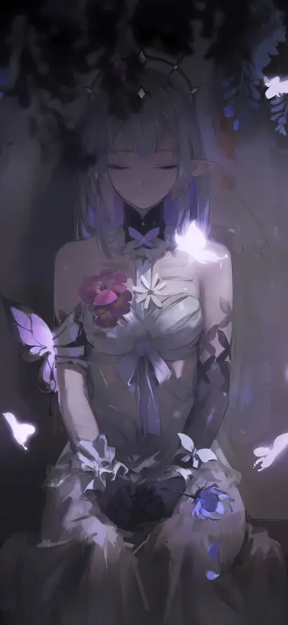 4k优雅壁纸 - 梦幻 - 礼服 - 神秘「哲风壁纸」