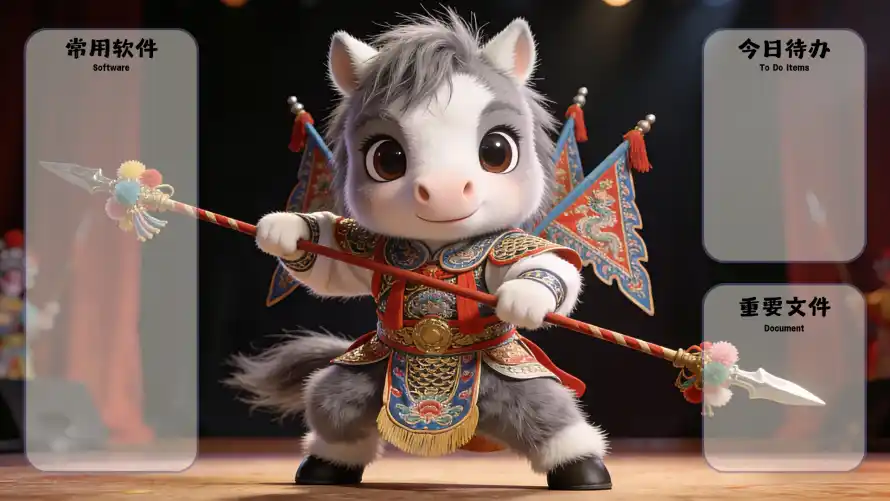 4k国风壁纸 - 壁纸 - 萌宠 - 长枪「哲风壁纸」