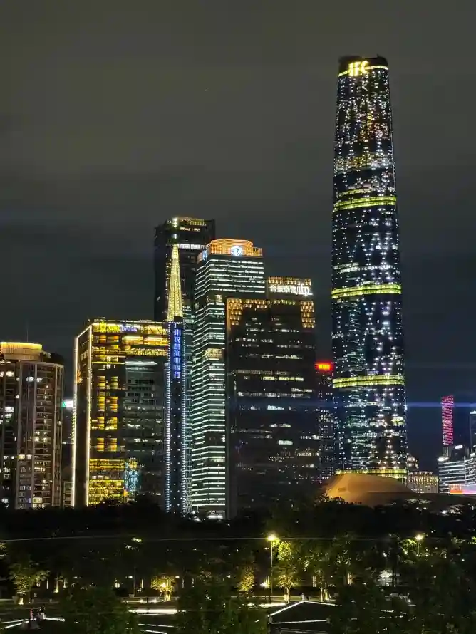 4k城市壁纸 - 夜晚 - 夜景 - 广州「哲风壁纸」