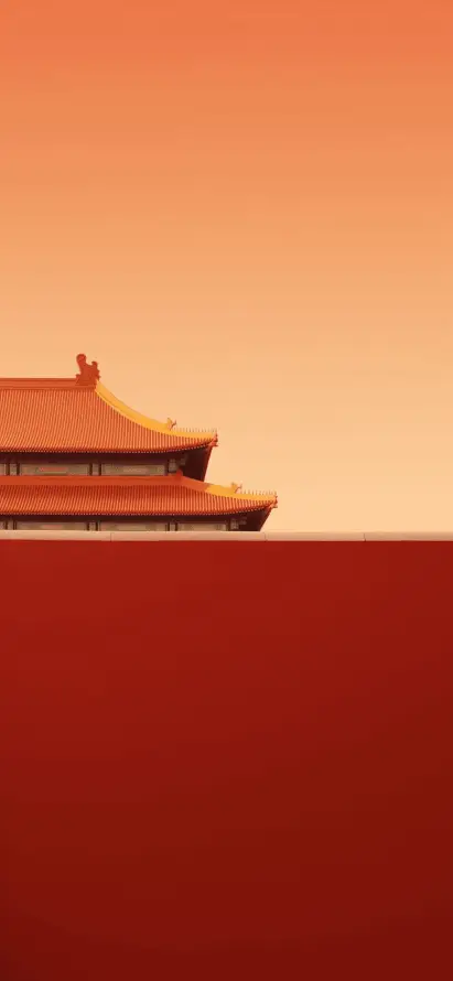 4k北京壁纸 - 故宫 - 皇城 - 红墙「哲风壁纸」