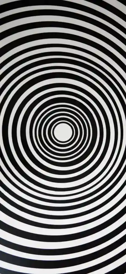 4k单色壁纸 - 圆形 - 壁纸 - 对称「哲风壁纸」