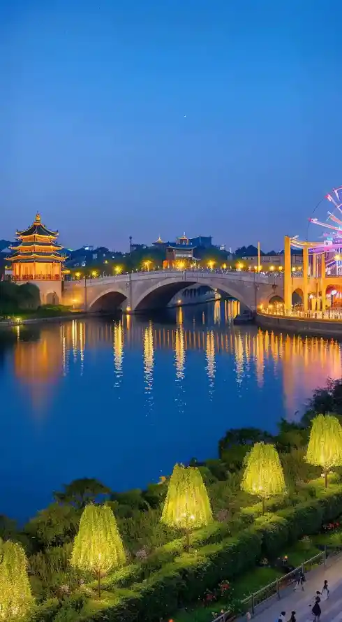 4k倒影壁纸 - 城市 - 壁纸 - 夜景「哲风壁纸」