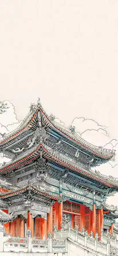 4k城楼壁纸 - 壁纸 - 宫殿 - 手机「哲风壁纸」