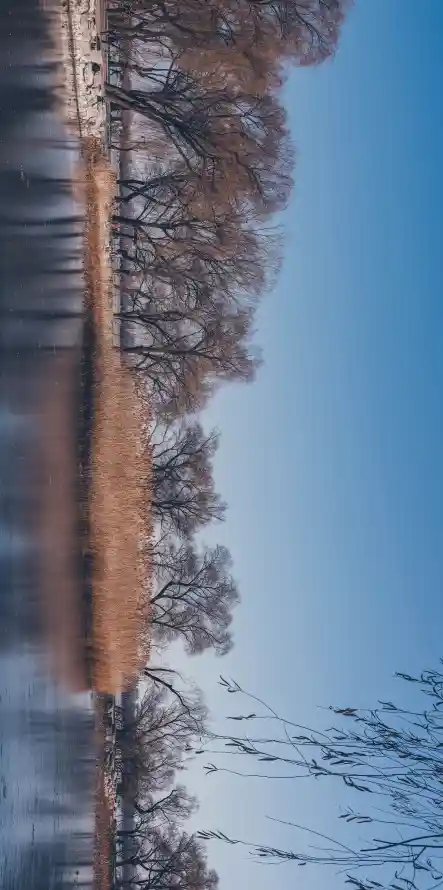 4k倒影壁纸 - 冬季 - 北京 - 城市「哲风壁纸」