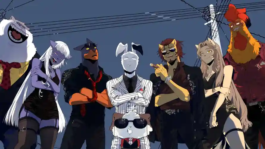 8k兽人壁纸-二次元和星有野-兽人形象热门的壁纸「哲风壁纸」