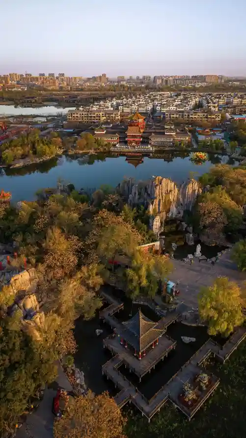 4k园林壁纸 - 壁纸 - 树木 - 水系「哲风壁纸」