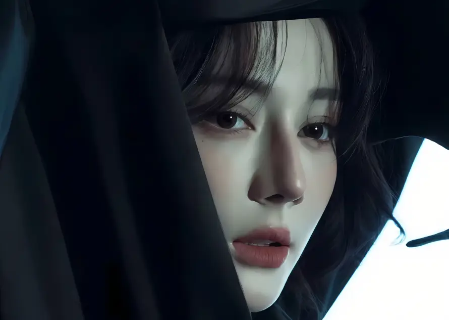 4k侧颜壁纸 - 妆容 - 时尚 - 明星「哲风壁纸」