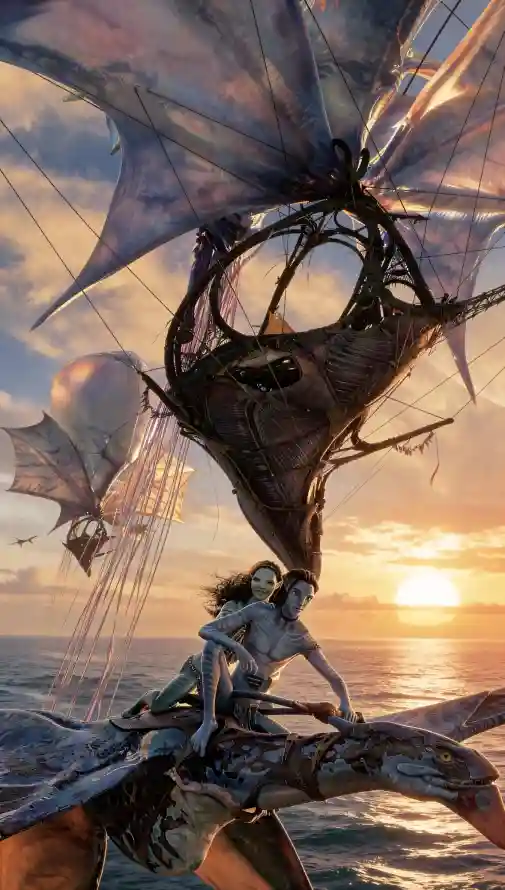 4k天空壁纸 - 日落 - 晚霞 - 海洋「哲风壁纸」