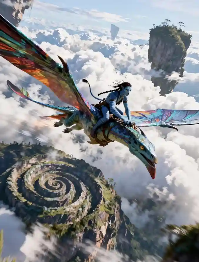 4k云海壁纸 - 纳美人 - 阿凡达 - 外星生物「哲风壁纸」