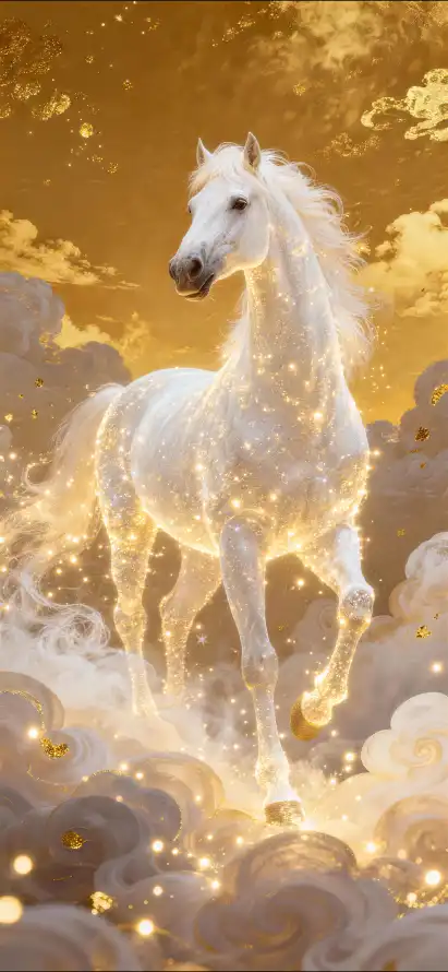 4k云海壁纸 - 光点 - 奇幻 - 梦幻「哲风壁纸」