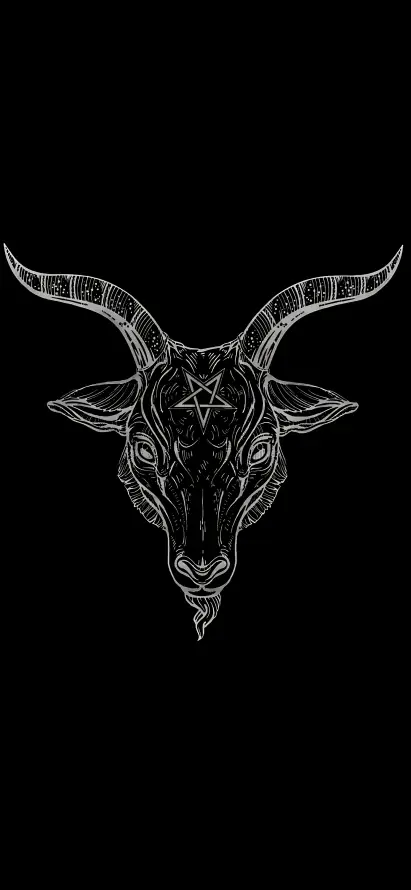 4k山羊壁纸 - 抽象 - 暗黑 - 极简「哲风壁纸」