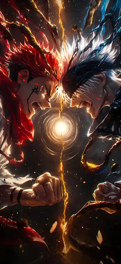 4k宿傩壁纸 - 对峙 - 战斗 - 术式「哲风壁纸」