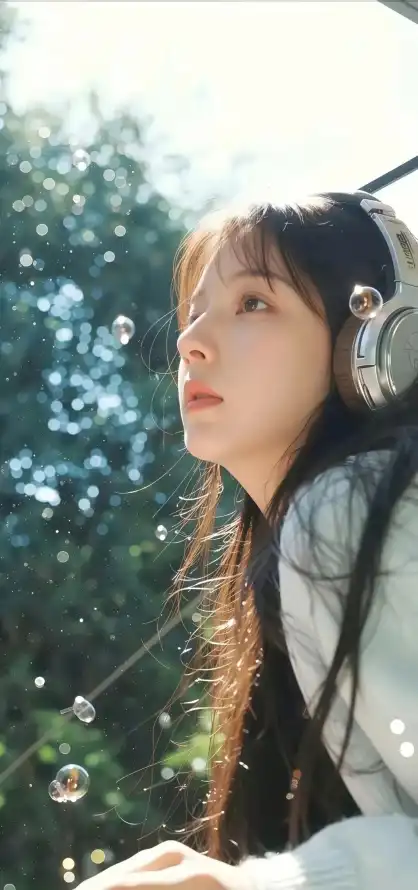 4k少女壁纸 - 恬静 - 户外 - 春日「哲风壁纸」