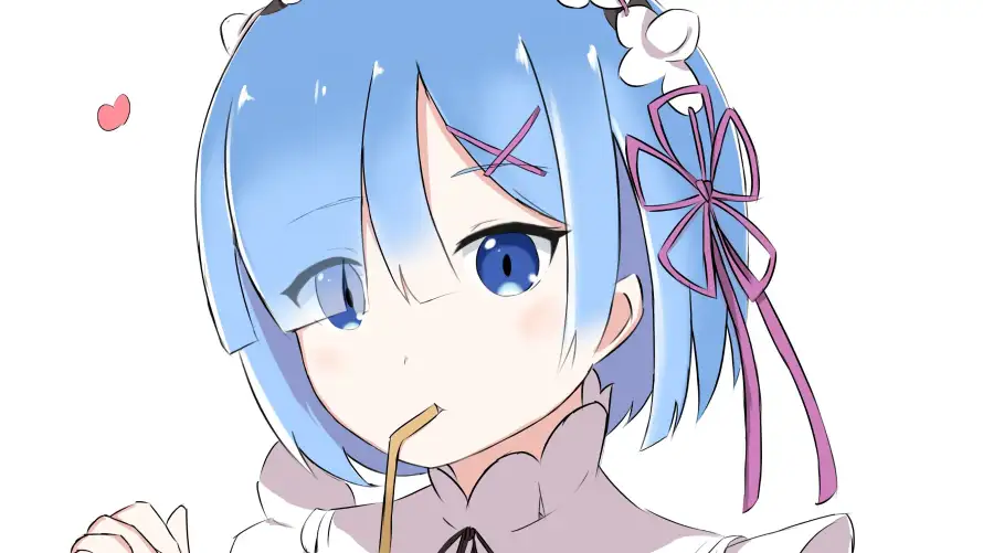 4kRe壁纸 - 可爱 - 吸管 - 爱心「哲风壁纸」 4kRe壁纸 - 可爱 - 吸管 - 爱心「哲风壁纸」