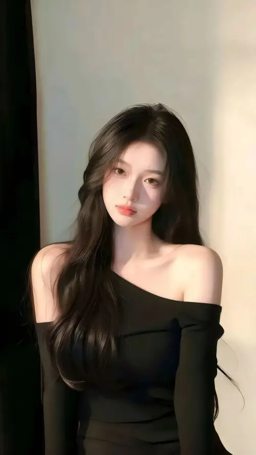 4k优雅壁纸 - 单肩 - 女性 - 室内「哲风壁纸」