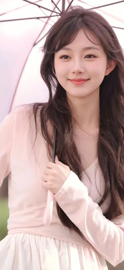 4k少女壁纸 - 微笑 - 户外 - 日系「哲风壁纸」