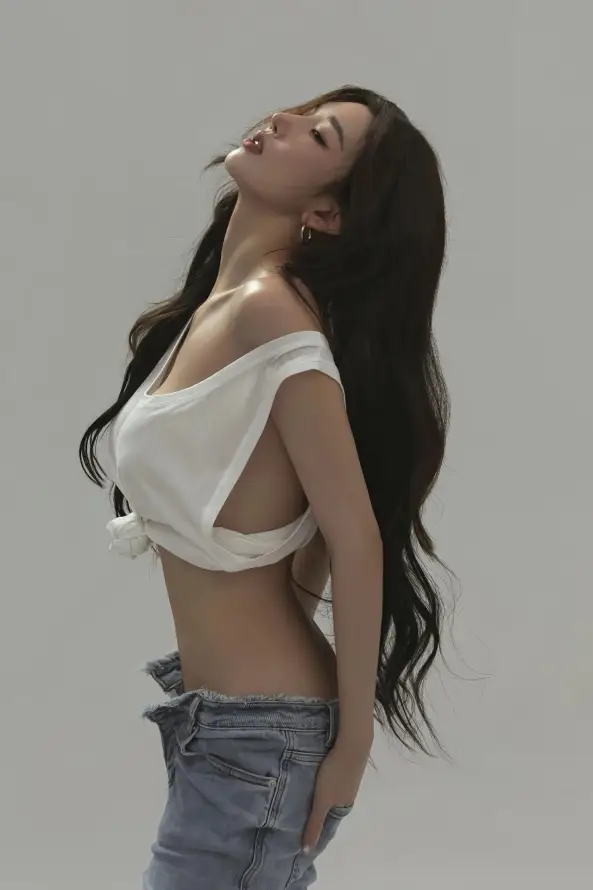 4k性感壁纸 - 美女 - 迷人 - 长发「哲风壁纸」