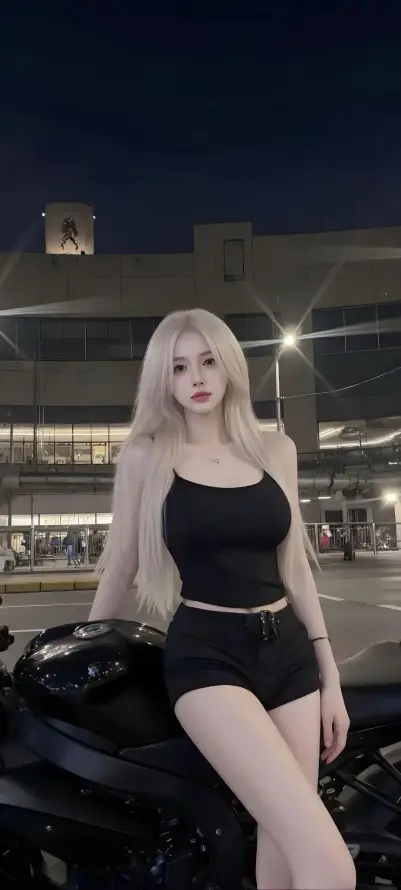 4k夜景壁纸 - 时尚 - 短裤 - 穿搭「哲风壁纸」