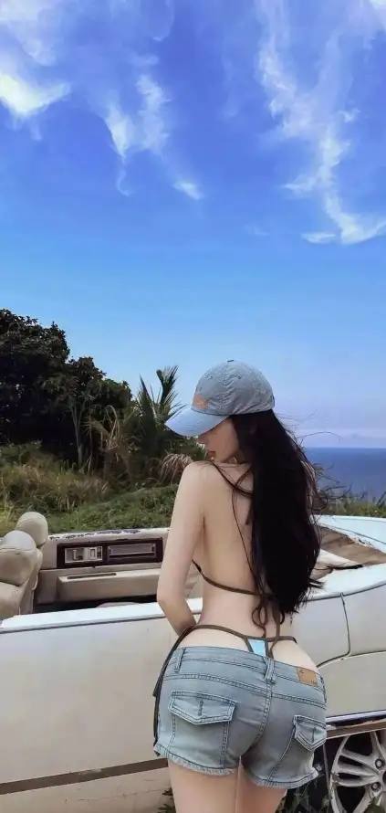 4k休闲壁纸 - 吊带 - 夏日 - 帽子「哲风壁纸」