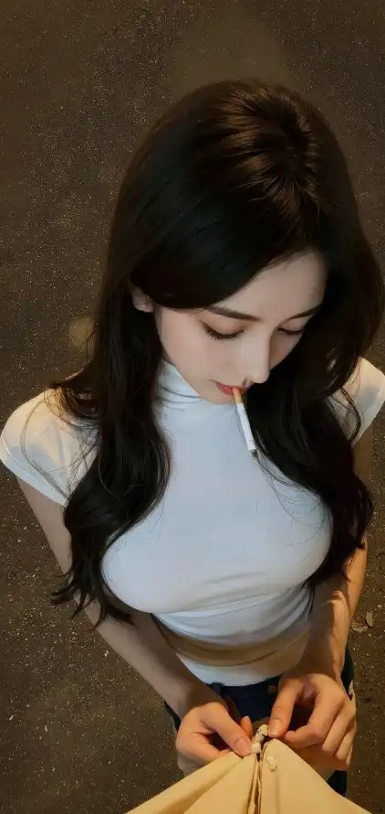 4k优雅壁纸 - 低头 - 女性 - 时尚「哲风壁纸」