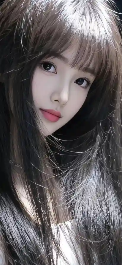 4k柔焦壁纸 - 深景 - 红唇 - 肖像「哲风壁纸」