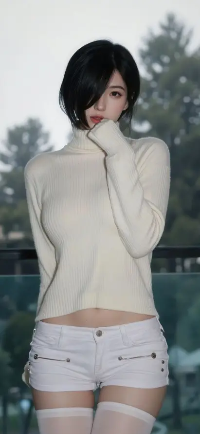 4k户外壁纸 - 树木 - 清新 - 短发「哲风壁纸」