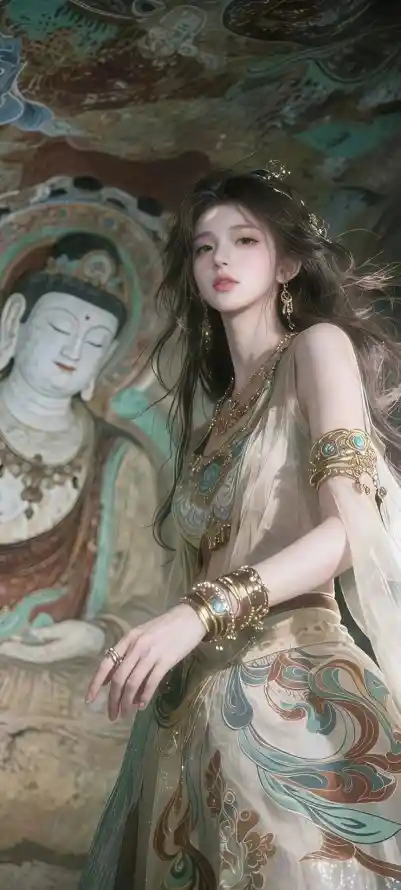 4k古装壁纸 - 古风 - 手绘 - 美女「哲风壁纸」