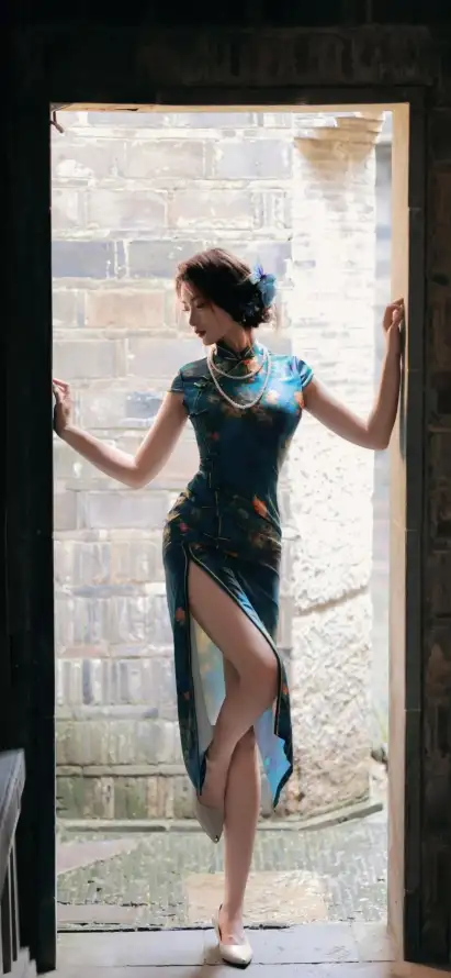 4k优雅壁纸 - 古宅 - 复古 - 女性「哲风壁纸」