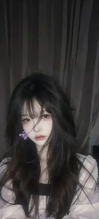 4k浅衣壁纸 - 美女 - 长发 - 黑发「哲风壁纸」