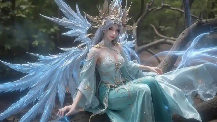 3k古装壁纸-宁雨蝶 - 坐姿-动漫角色免费下载「哲风壁纸」