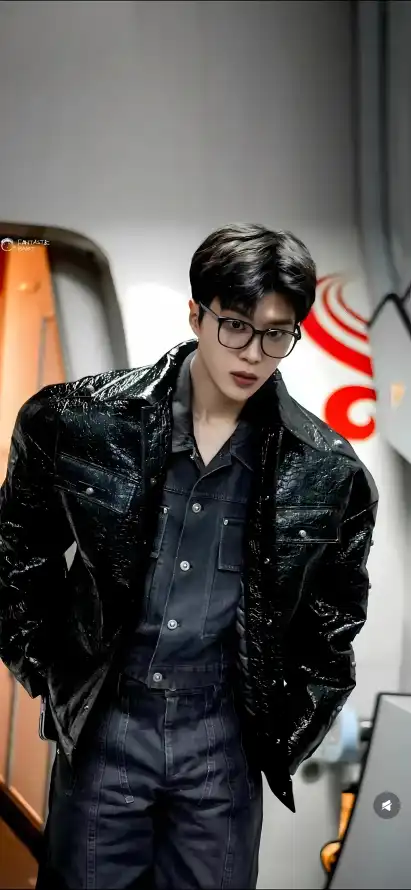 4k皮衣壁纸 - 眼镜 - 深色系 - 范丞丞「哲风壁纸」
