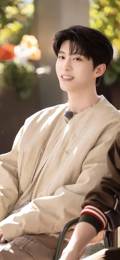 4k休闲壁纸 - 偶像 - 坐姿 - 帅气「哲风壁纸」